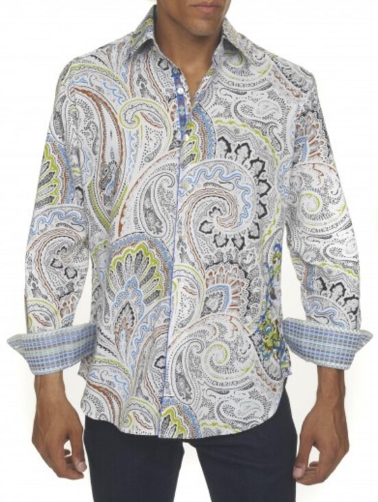 Robert Graham Other - Rober Graham Paisley Embroidered Button Down Shirt
